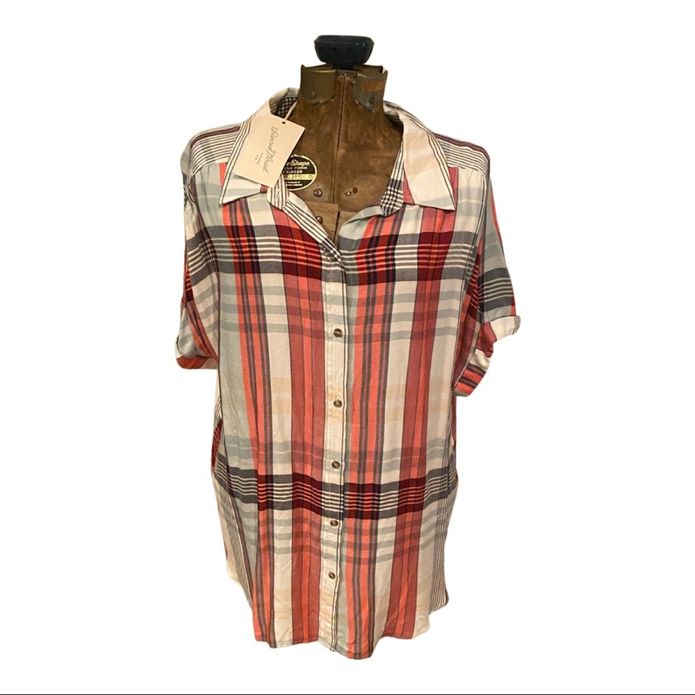 UNIVERSAL THREAD |NEW|  BUTTON UP BLOUSE